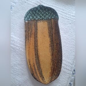 John Derian for Target Acorn Stoneware Serving Platter 15" x 7"